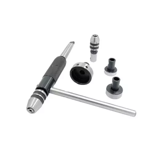 Buy buyohlic-international-tailstock-die-holder-set-with-mt4-shank-for-threading-and-tapping-on-lathe-machine-j4-pi5d-eutl Buyohlic International Tailstock Die Holder Set with MT4 Shank for Threading And Tapping On Lathe Machine, J4-PI5D-EUTL
