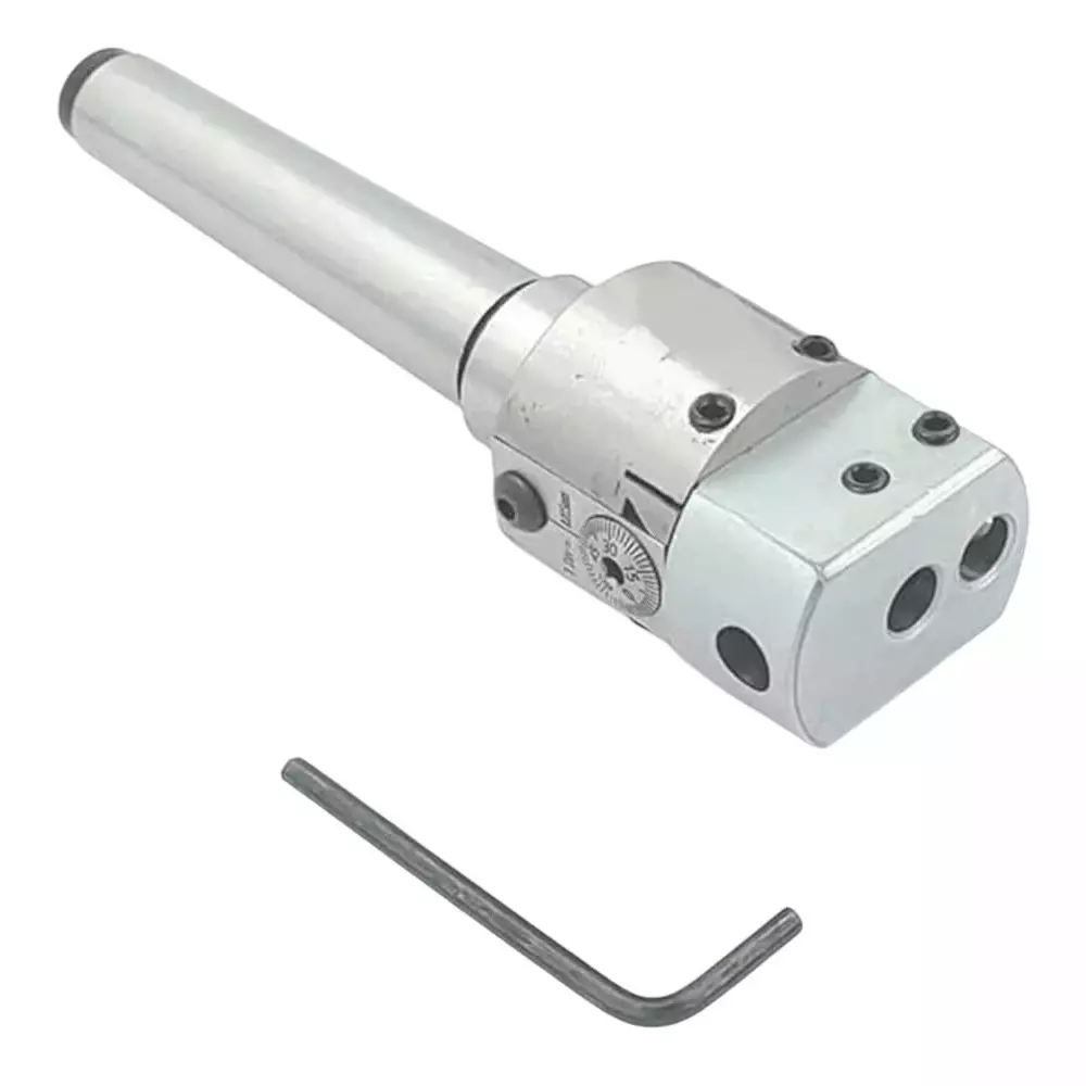 Buyohlic International Boring Head, Diameter 38 mm Metric Standard, MT3 Shank and M12 x 1.75 Drawbar, 20-BH-201 Buyohlic International Boring Head, Diameter 38 mm Metric Standard, MT3 Shank and M12 x 1.75 Drawbar, 20-BH-201