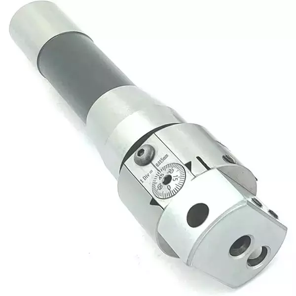 Shop buyohlic-international-38-mm-boring-head-1-div-0015-mm-r8-shank-with-hss-and-carbide-brazed-tools-v2-u6gs-te4u Buyohlic International 38 mm Boring Head 1 Div 0.015 mm R8 Shank with HSS and Carbide Brazed Tools, V2-U6GS-TE4U