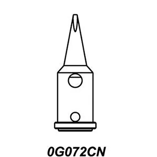 ERSA CHISEL TIP, FOR 75 SERIES, 1.0MM, 0G072CN ERSA CHISEL TIP, FOR 75 SERIES, 1.0MM, 0G072CN