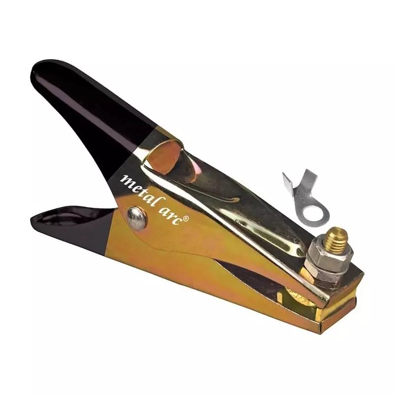 Metal Arc Heavy Duty Professional Xtreme Crocodile Earth Clamp with Cable Clamping Ring Lug and Rubber Insulation ISI Marked ECM01 Series 600 A, ECMZ601DWi Metal Arc Heavy Duty Professional Xtreme Crocodile Earth Clamp with Cable Clamping Ring Lug and Rubber Insulation ISI Marked ECM01 Series 600 A, ECMZ601DWi
