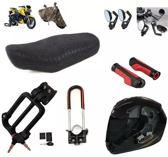 Buy Yatos Bike Accessories Parts Honda CB Twister White Visor