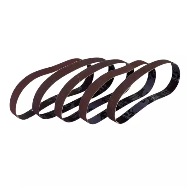 Blue-Point Coated Abrasive Sanding Belt with 60 Grit 457.2 mm Length and 9.52 mm Width, ATBA381860 (Pack of 5)