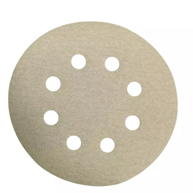 Taparia 5 Inch 220 Grit Gold Velcro Disc, VDG 58220