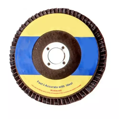 IDEAL 3-Dimensional ID PRO Flap Disc 100 mm (4 Inch) x 80 Grit (Pack of 200)