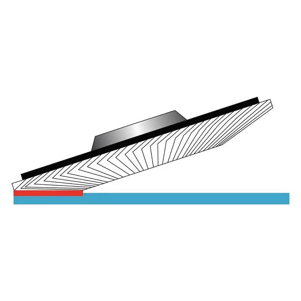 Hilti AF-D Series Convex Flap Disc 125 mm Diameter P60 Grit Size 22.2 mm Arbor Size for Steel, Stainless Steel, 2243293 (Pack of 10)