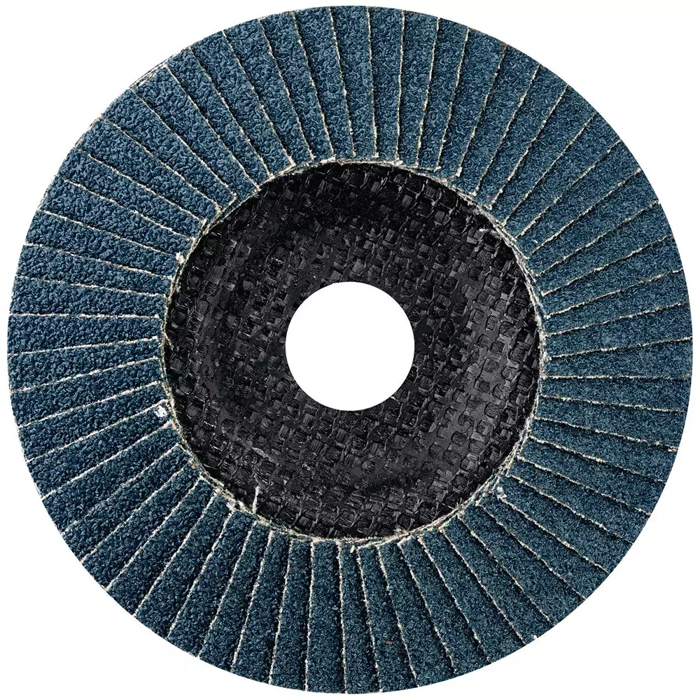 Hilti AF-D Series Convex Flap Disc 125 mm Diameter P60 Grit Size 22.2 mm Arbor Size for Steel, Stainless Steel, 2243293 (Pack of 10)
