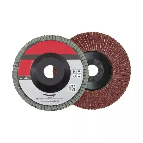 Xcellent Cut Radial Flap Disc 60 Grit Size 101.6 mm (4 inch) Diameter Aluminum Oxide Round