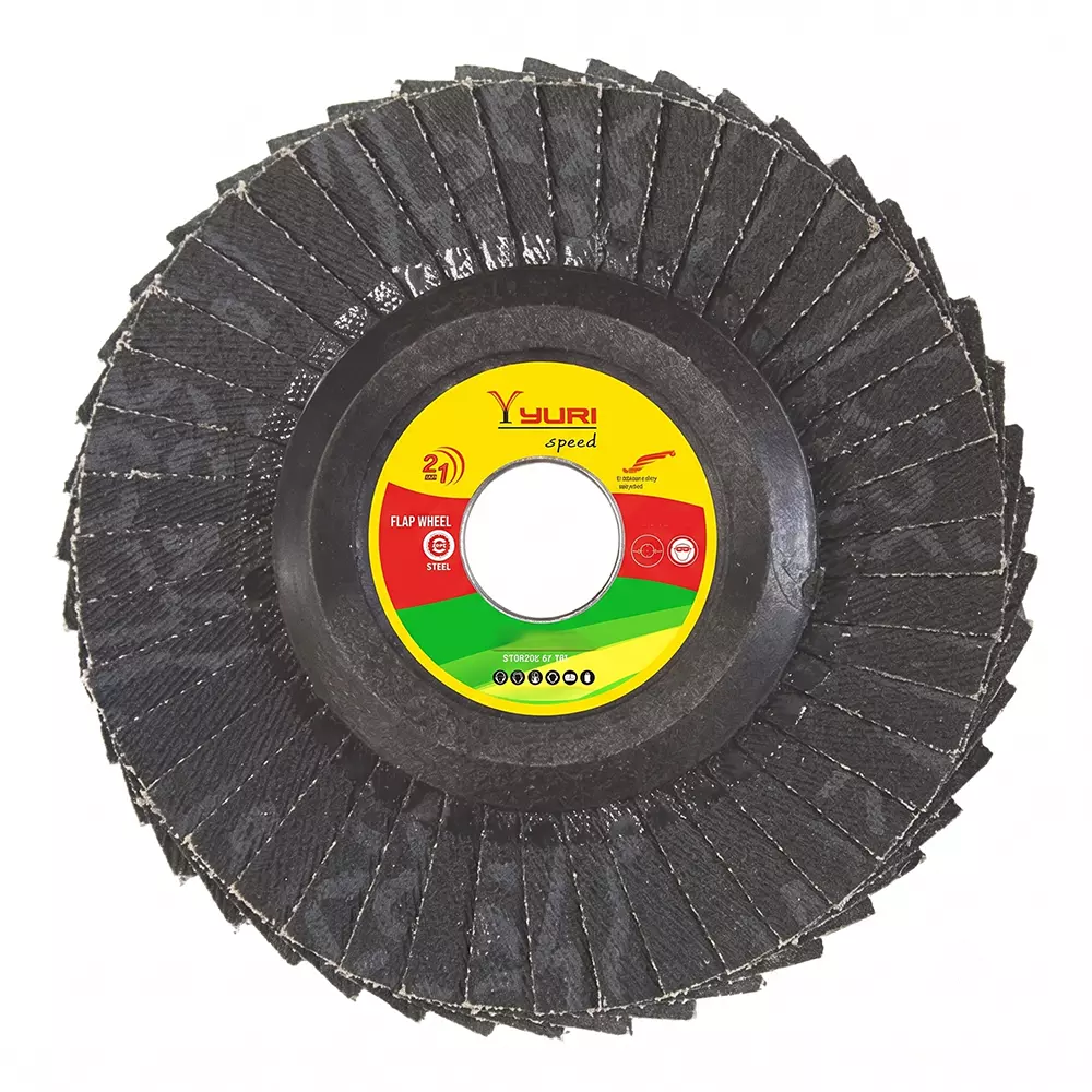 YURI Speed Flexible Flap Disc 220 Grit 100 mm Dia and 16 mm Bore Size, A220