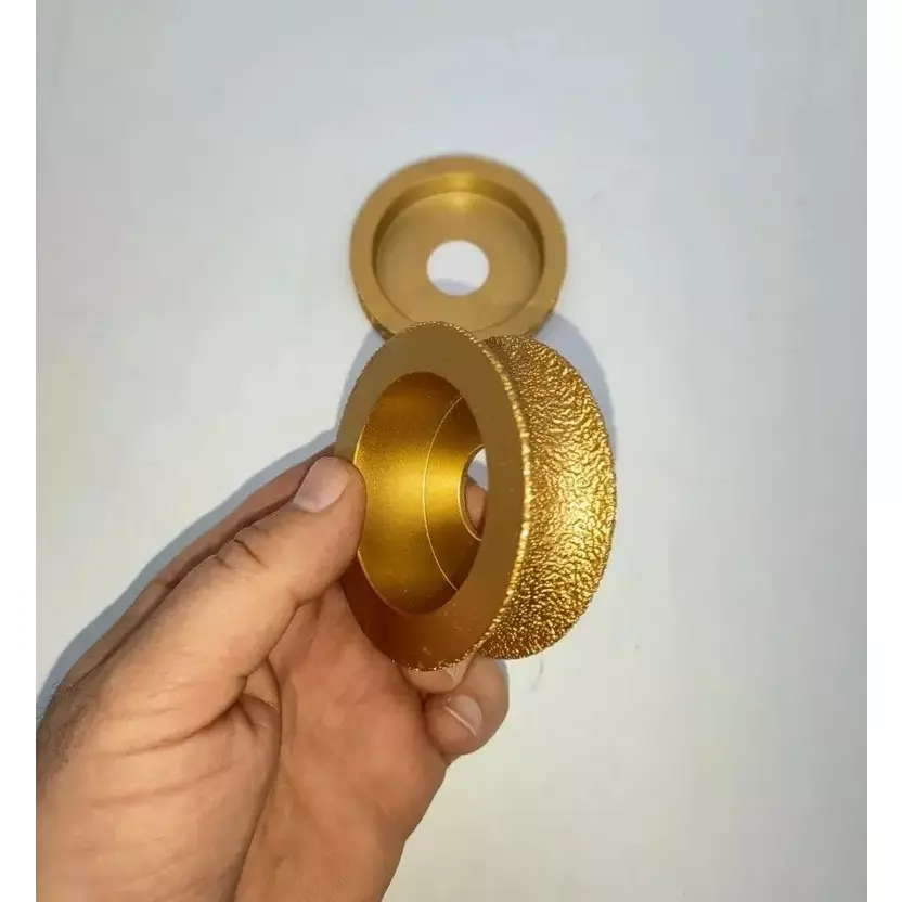 ToolsT 20 mm Brazed Diamond Grinding Wheel for Stone Molding