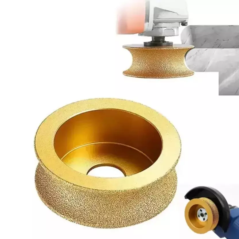 Helmik Brazed Diamond Grinding Wheel 20 mm Thickness