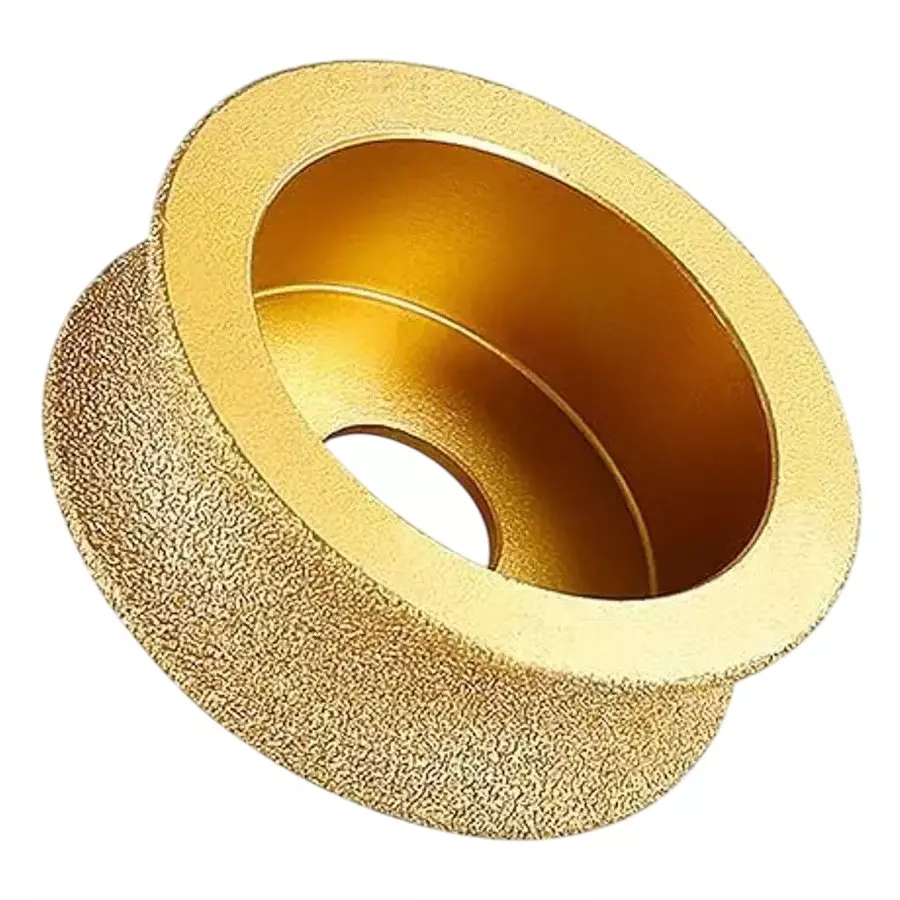 Helmik Brazed Diamond Grinding Wheel 15 mm Thickness