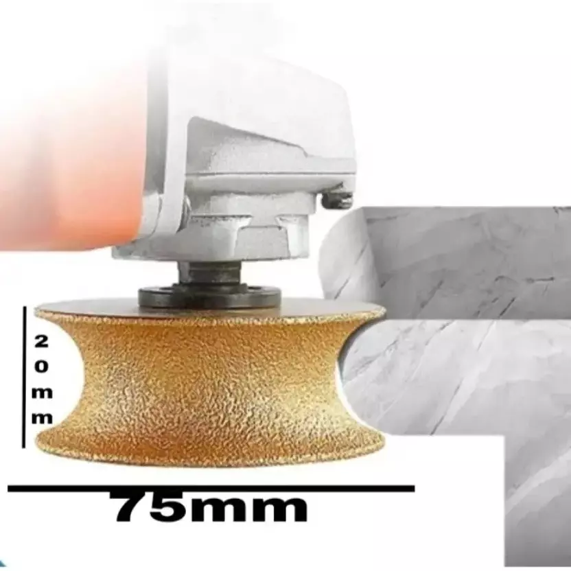 ToolsT 8.5 cm Marble & Granite Full Molding Wheel For All Stone