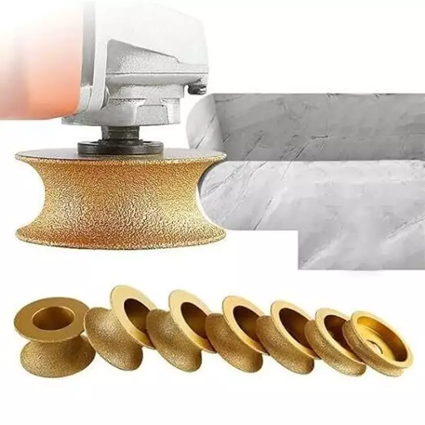 Helmik Brazed Diamond Grinding Wheel 40 mm Thickness