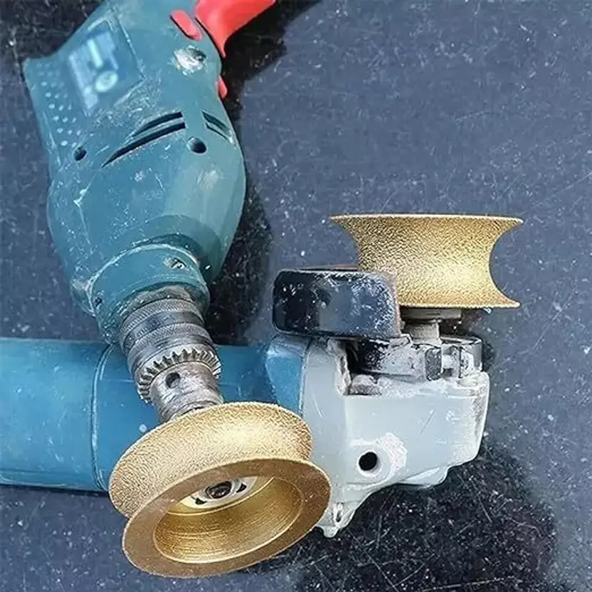 Helmik Brazed Diamond Grinding Wheel 40 mm Thickness