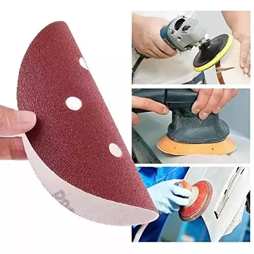 Oriental 150 mm (6 Inch) 240, 320 Grit ‎Emery Sanding Disc (Pack of 20 Pcs)