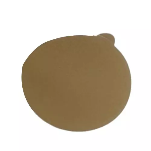 KOVAX Gold Plus Stick on Disc 125 mm (5 inch) 120 Grit Size Round without Hole, 2361080 (Pack of 100 Pcs)