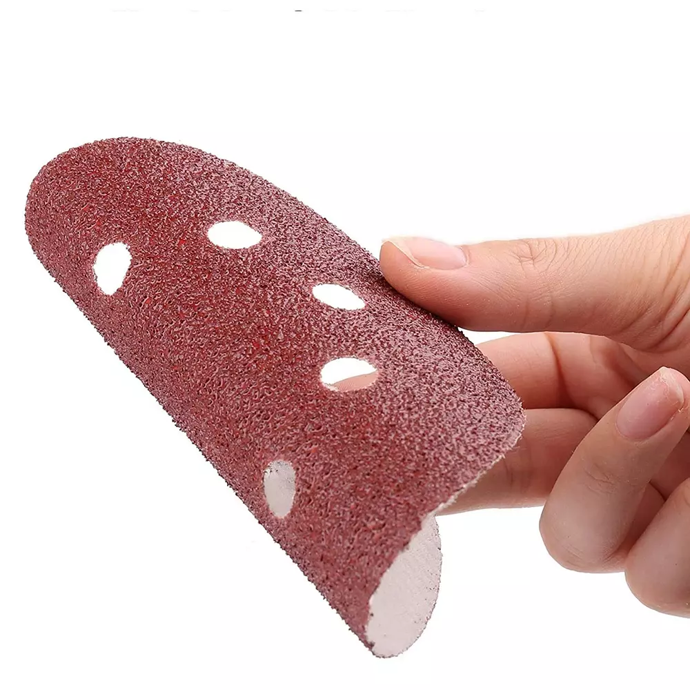 Milton E-Weight Velcro Sanding Disc Paper Backing Material 120 Grit Size 10 Inch (254 mm) Diameter Round Shape for Industrial Use