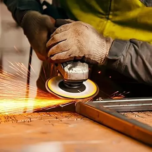 Milton E-Weight Velcro Sanding Disc Paper Backing Material 120 Grit Size 10 Inch (254 mm) Diameter Round Shape for Industrial Use