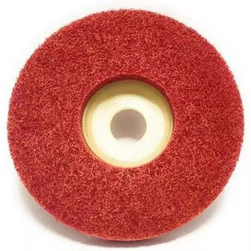 Encore Non-Woven Pad 4 Inch (100 mm) Wheel Diameter U5 Grit Size 13 mm Thickness Brown for Industrial Use (Pack of 400 Pcs)