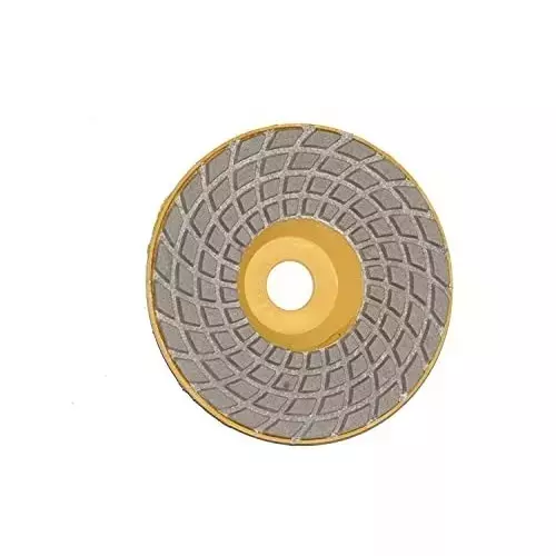 Oriental 100 mm (4 Inch) 1 Grit Diamond Polishing Pad (Pack of 10 Pcs)