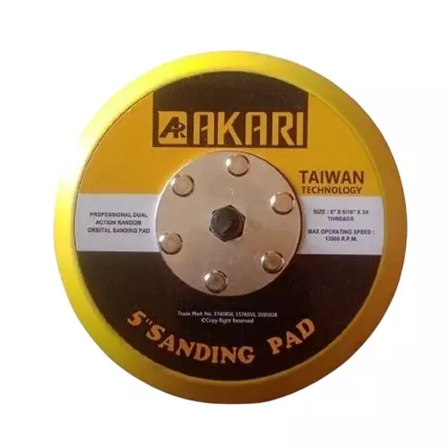 AKARI Sanding Pad Without Hole Size 6 inch (150 mm)