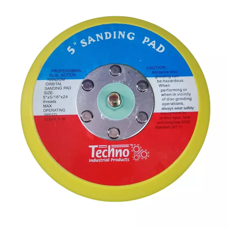 Techno 5 inch Sanding Pad, SP-6 (Velcro)