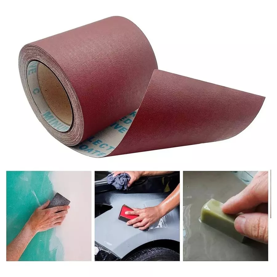 sandcastle-emery-cloth-roll-wet-and-dry-type-5-m-length-x-4-inch-100-mm-width-x-100-grit-for-grinding-polishing-woodworking