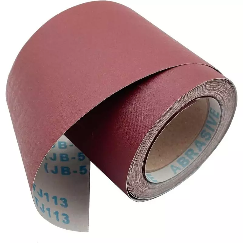 Sandcastle Emery Cloth Roll Wet and Dry Type 5 m Length x 4 inch (100 mm) Width x 220 Grit for Grinding, Polishing, Woodworking