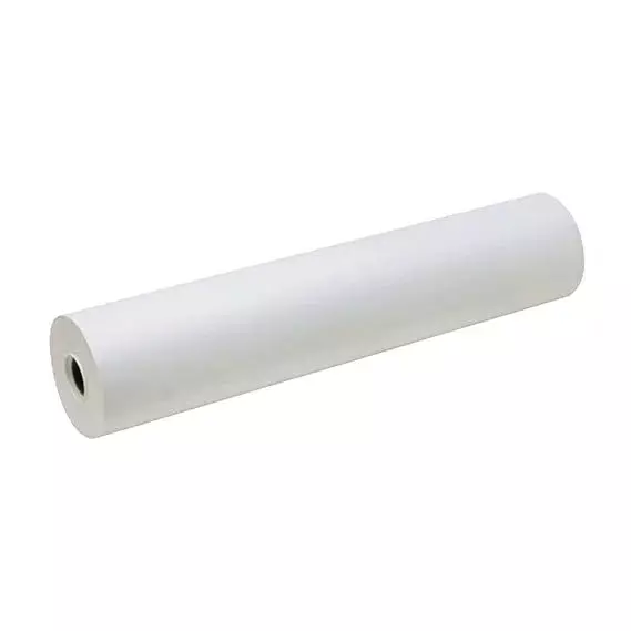 Generic Paper Roll Durable Heavy Duty for Plotter Machines White 24 Inch x 50 Meter (609.6 mm Width)