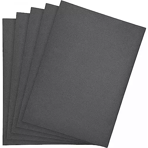 Oriental 228.6x279.4 mm (9x11 inch) ‎Waterproof 1200 Grit Silicon Carbide Sandpaper (Pack of ‎20 pcs)