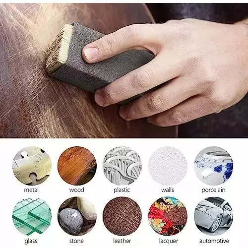 Oriental 228.6x279.4 mm (9x11 inch) ‎Waterproof 2000 Grit Silicon Emery Paper Sheet (Pack of ‎5 Pcs)