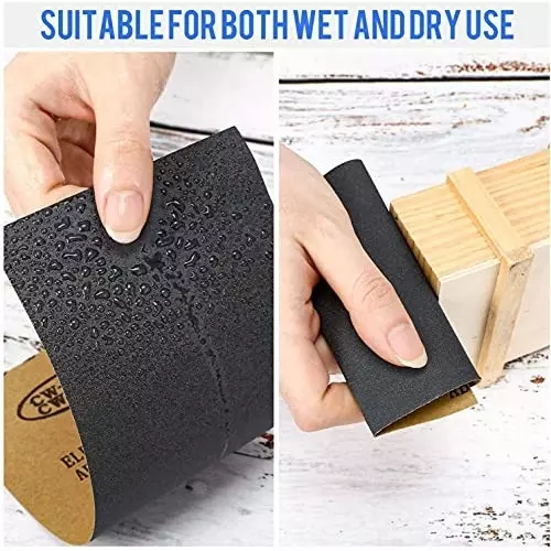 sandcastle-sanding-paper-wet-and-dry-black-color-waterproof-11-inch-280-mm-length-x-9-inch-230-mm-width-x-400-grit-for-wood-walls-ceramic-items-pack-of-15