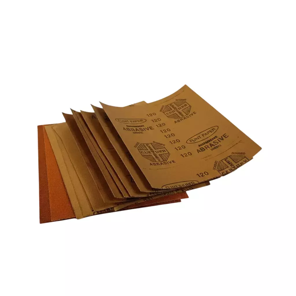 Sandcastle 20 Pcs Sanding Paper Set Medium Size 11 inch (280 mm) Length x 9 inch (230 mm) Width Coarse Grit 80, 100, 120 for Rust Removal, Surface Preparation & More