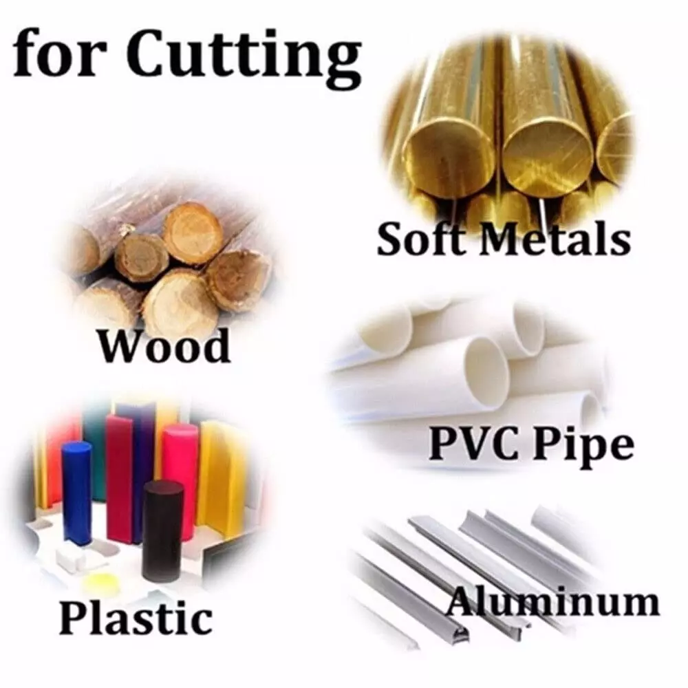 GENERIC 6 Pcs HSS Circular Saw Blade Set for Metal with 3 mm Shank 22 to 44 mm Diameter and Max Speed 20,000 RPM)