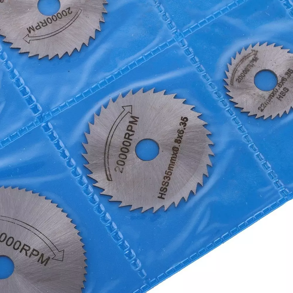 GENERIC Circular Saw Disc Set Mini Drill Rotary Tool Cutting Blade Accessories for Wood, Plastic & Metal