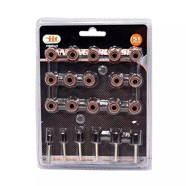Tools Shop 51 Piece Sanding Drum Set with All Rotary Tool That Accept 1/8 inch (3.18 mm) Shank Size