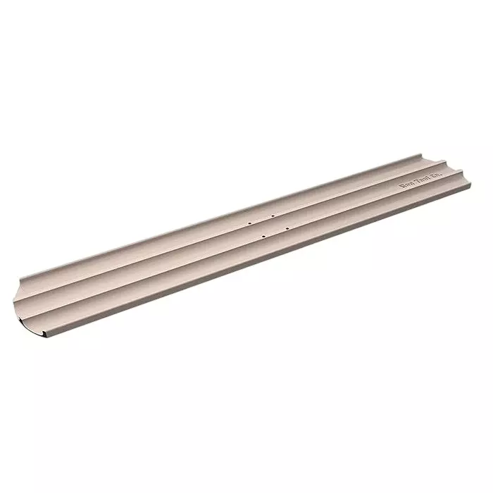 BRUSH HOUSE Heavy Duty Concrete Bull Float Magnesium Body Round End, Size 48x8 inch (122 cm x 203 mm)
