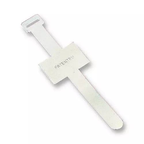 MULTICOMP PRO Clip Adhesive Backed Flat Cable Clamp / Type Aluminium Material, ALACB-02-L5 (Pack of 250)