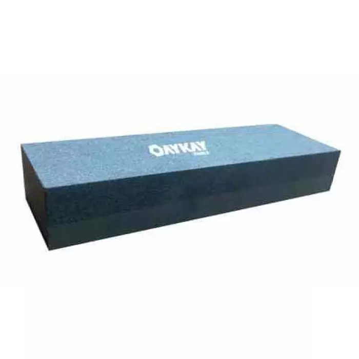 OAYKAY Combination Stone Grey Color Silicon Carbide Material and 120/240 Grit Size for Sharpening Tools, 5112.45 (Pack of 10)