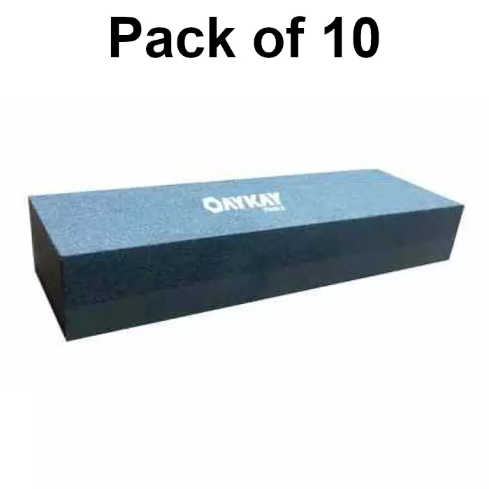 oaykay-combination-stone-grey-color-silicon-carbide-material-and-120240-grit-size-for-sharpening-tools-511245-pack-of-10