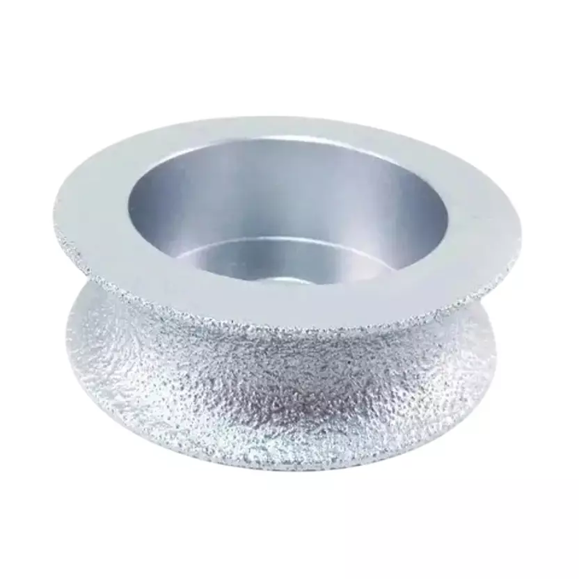 NEWHANDTOOLS Brazed Diamond Grinding Wheel Diameter 74 mm, Thickness 20 mm for Grinding Marble, Granite