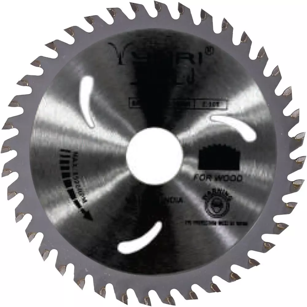 Yuri Speed TCT Circular Saw Blade 4 inch (110 mm) Diameter x 20 mm Bore Size x 2 mm Thickness x 40 Teeth for Wood (Pack of 2)