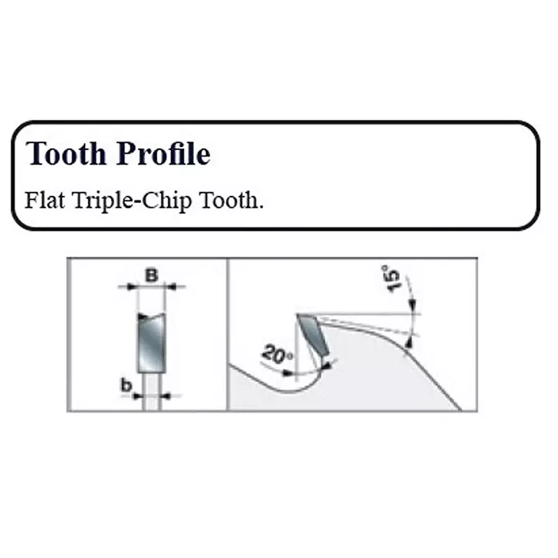Timus Multi-Ripping Circular Saw Blade With Rakers, Diameter 14 inch (350 mm) x 70 mm Bore Size x 28+2+4 Teeth and Flat Triple-Chip Tooth Profile, MR 04 1300