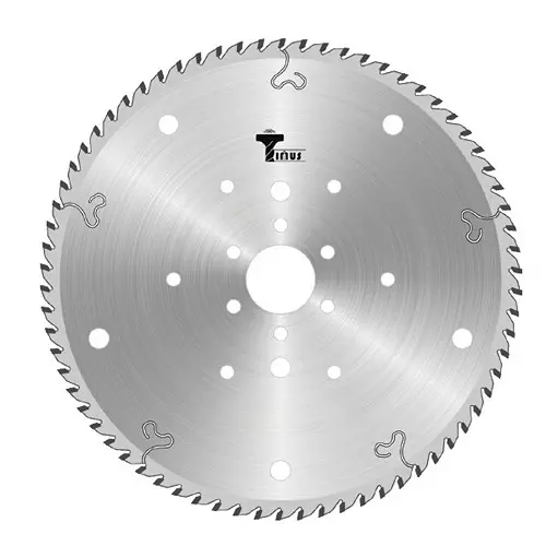 Timus General Circular Saw Blade Diameter 18 inch (455 mm) x 50.8 mm Bore Size x 70 Teeth and Special Tooth Shape-ATB with Face Shear Angle Profile, MI RIP 860