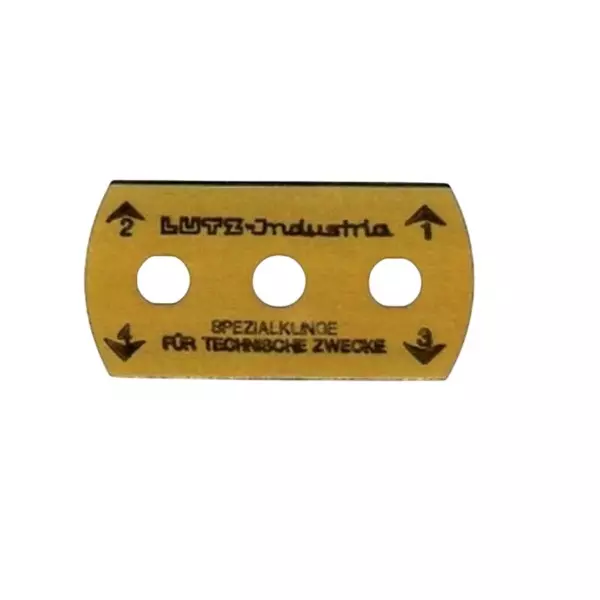 LYF TECH GSM Cutting Blade Corrosion-Resistant Steel, LYF-GSMB (4 Pcs Set)