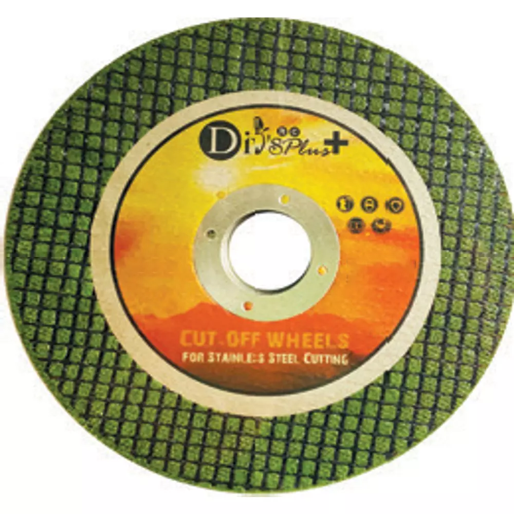 Div's Cut Off Wheel 2 Nett Green Dia 101.6 mm (4 inch) 1 mm Thickness, Plus