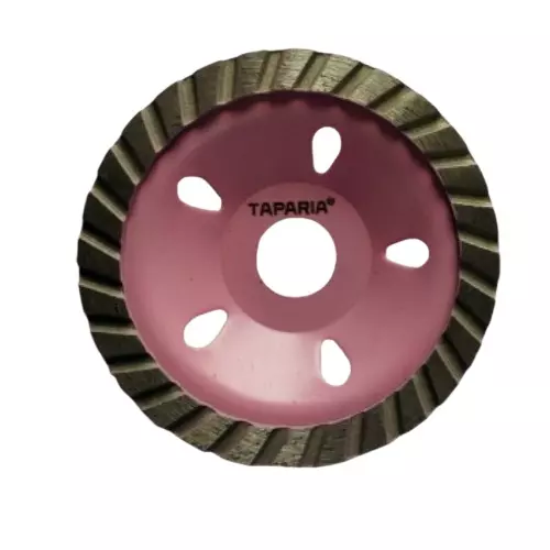 Taparia Continuous Cut Cup Wheel 100 mm Wheel Dia Continuous Cut, CWC 4