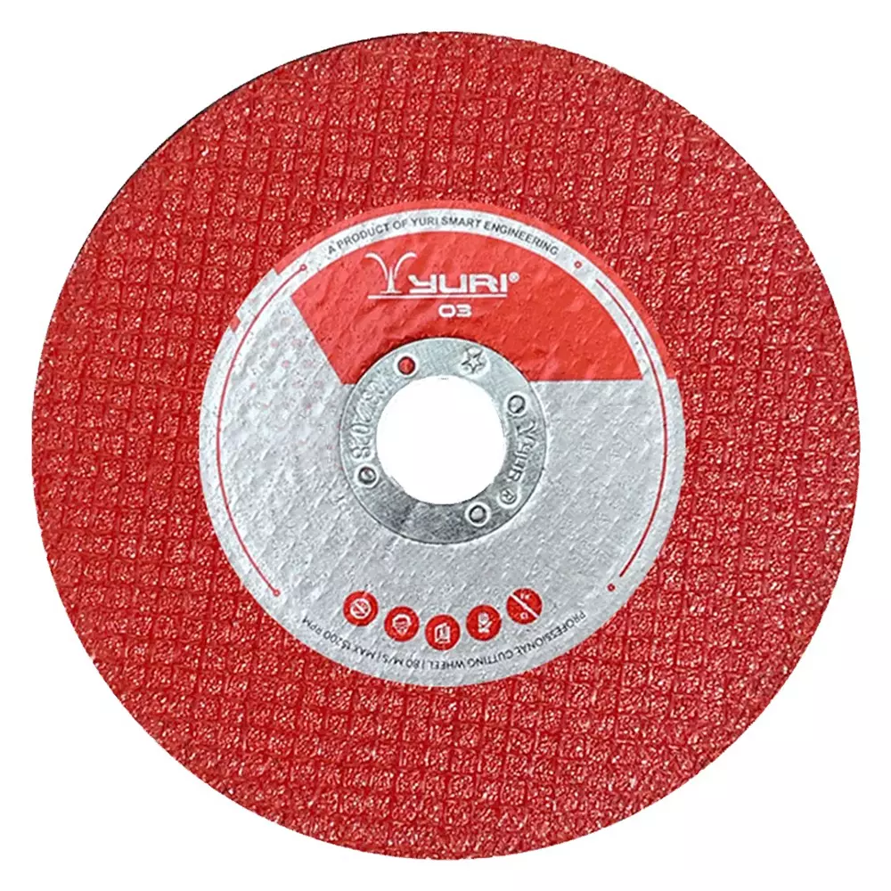 YURI O3 Cutting Wheel Red 355 mm Dia and 2.8 mm Thickness, WA36S