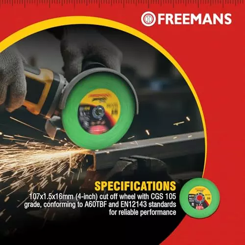 freemans-power-cut-off-wheel-single-net-107x15x16-mm-15300-rpm-cgs105-pack-of-25